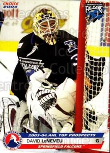 2003-04 AHL Top Prospects #20 David Leneveu - Picture 1 of 1