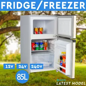 85L Portable Fridge Freezer 12V 24V 240V For Camping Car Boating Caravan Bar - Picture 1 of 8