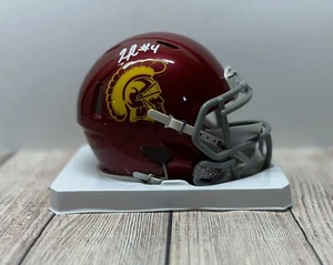 USC TROJANS JO’QUAVIOUS “WOODY” MARKS SIGNED MIN HELMET JSA COA - Picture 1 of 4