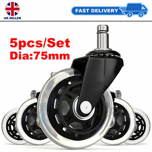 5pcs Rotatable Casters For Home Office Chair Wheels Replacement Universal wheel 
