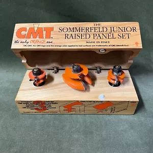 CMT Sommerfeld Junior Raised Panel Router Bit Set Ogee Cutter 800.518.11 1/2" - Picture 1 of 10