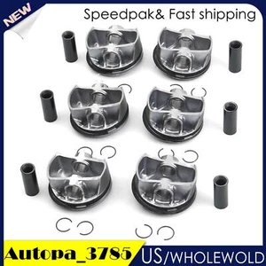 Juego de 6 anillos de pistón STD Φ96mm para 3.0T Porsche Macan Panamera S 4S V6 970 95B DC - Imagen 1 de 10