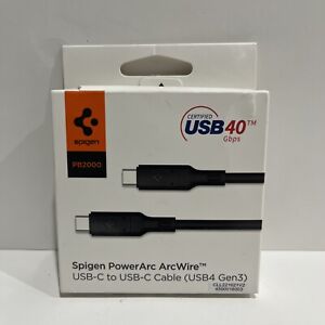 Spigen ArcWire USB-C to USB-C, 100W Charging 40 Gbps Data Transfer Cable