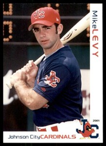 2001 GrandSlam Mike Levy Johnson City Cardinals #16