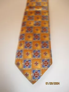 Robert Talbott Best of Class Gold Silk Neck Tie - Picture 1 of 3