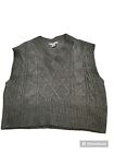 Sincerely Jules Olive Green Sweater Vest Size Small