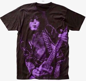 Great looking KISS Paul Stanley purple live image T-Shirt - still in package OOP