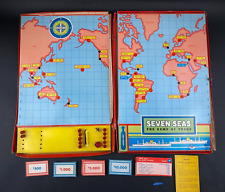 Vintage 1960's Cadaco Seven Seas The Game of Trade Board Game