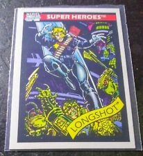 1990 Impel - Marvel Superheroes - Longshot #45 - Many Non Sport Cards