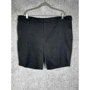 32 Degrees Cool Shorts Womens Size 18 Black Polyester Stretch Pockets NWT - Picture 1 of 9