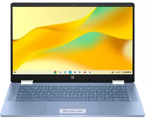 HP 2-in-1 14" Touch-Screen Chromebook Laptop x360 14b-cd0603ds - Picture 1 of 9