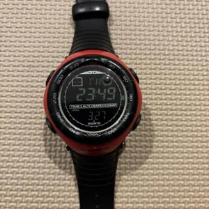 Suunto Quartz Day/Date Red/Black Chronograph Digital Unisex Watch - Picture 1 of 5