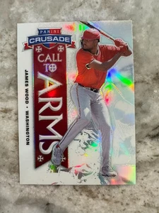 James Wood 2025 Panini Crusade Call to Arms Prizms #14 Washington Nationals - Picture 1 of 4