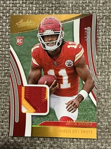 2025 Panini Absolute - Rookie Materials Jalen Royals Gold /99 Chiefs RC Patch 🔥 - Bild 1 von 2