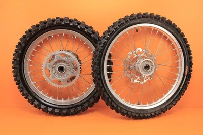 Juego de ruedas delanteras traseras RMZ250 RMZ 250 EXCEL 2009 07-24 buje llanta radios neumático 21/19 Foto 1 de 4