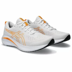 ASICS Men Gel Excite 10,1011B600-100, White/ Orange Pop Size 12.5 Men/ 11.5 UK - Picture 1 of 7