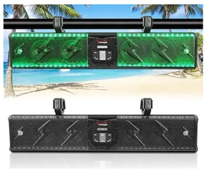 Barra de sonido StarknightMT 26" UTV Bluetooth con luces RGB para RZR Pioneer Talon Golf - Imagen 1 de 10