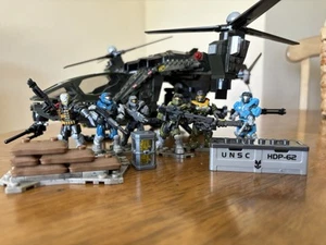 MEGA CONSTRUX HALO UNSC Falcon Sweep Building Set - 748 Pieces (HDP62) - Picture 1 of 12