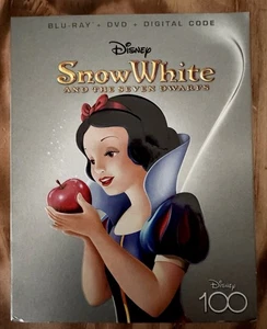 Snow White and the Seven Dwarfs Disney 100 (2023, Blu-ray/DVD/ Digital) - Picture 1 of 4