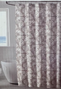 Tommy Bahama Cortina de Ducha Tela Blanca y Gris 72" Nueva en Paquete - Imagen 1 de 10