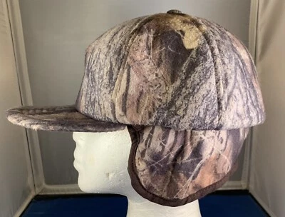 Whitewater Outdoors Gore-Tex Trapper Camo Hunting Ear Flap Cap Hat Medium/Large - Image 1 of 4