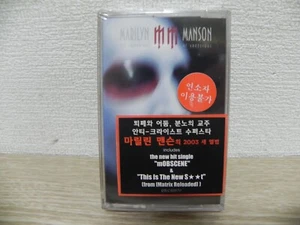 Marilyn Manson - The Golden Age Of Grotesque 2003 KOREA Cassette Tape / SEALED - Picture 1 of 3