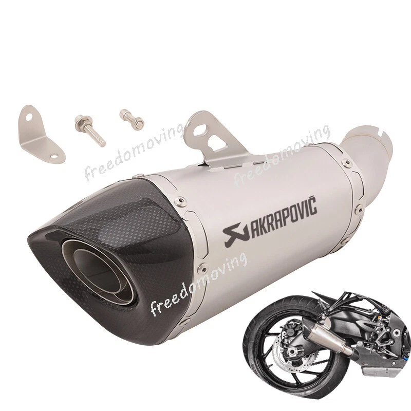 For SUZUKI GSX-S1000 GSXS1000F 2015-2020 Slip On Exhaust Tip Muffler Tail Pipe — 第 1/4 张图片