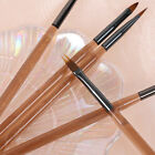 Transparent Brown Acrylic Nail Brush UV Gel Painting Drawing Brush Lines Brus EI