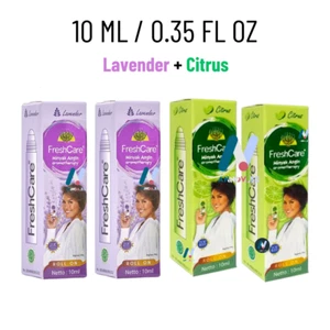 FRESHCARE Minyak Angina LAVENDEL + ZITRUS Aromatherapie Rollen auf medizinisches Öl 4 Stck. - Bild 1 von 20