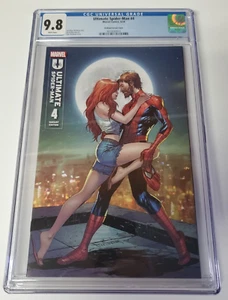 Ultimate Spider-Man Issue #4 Comic Tyler Kirkham Unknown Comics Variant CGC 2024 - Picture 1 of 5