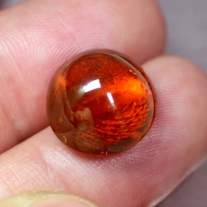 Special Offer Natural Top Fanta Orange Spessartite Garnet Oval Cabochon Gemstone - Picture 1 of 3