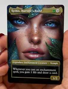 Sythis, Harvest's Hand Proxy Card with Custom designed art - Picture 1 of 2