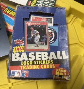 1985 Fleer Box EMPTY With Pete Rose Picture, No Cards - Picture 1 of 4