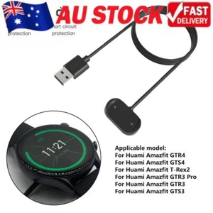 1m Magnetic Charger Cable for Amazfit GTR4 GTS4/T-Rex2/GTR3 Pro GTR3 (USB Cable) - Zdjęcie 1 z 12