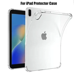 Shockproof Clear TPU Case Cover For iPad 10/9/8/7/6/5th Gen Mini 7 Air Pro 11 - Picture 1 of 24
