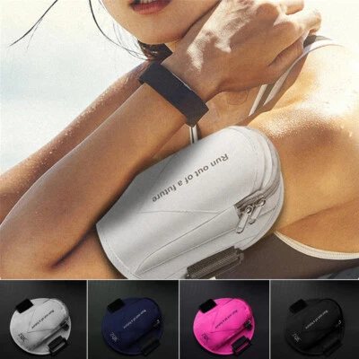 Adjustable Outdoor Sports Armband Phone Holder for Gym Running Jogging Arm Band - Image 1 of 4