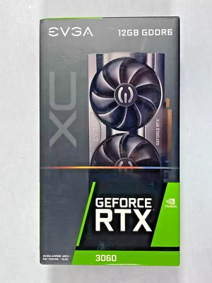 EVGA GeForce RTX 3060 XC Gaming 12GB GDDR6 Dual-Fan Graphics Card 12G-P5-3657-KR - Image 1 of 4