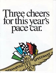 1996 Dodge Viper Indy Pace Car 4 page Brochure Ad - Picture 1 of 1