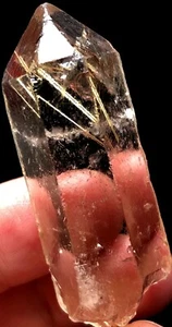 27g 1PCS NATURAL Golden Hair Rutilated Quartz Crystal Specimen s419 - Picture 1 of 6