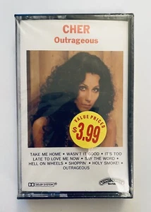 Cher Outrageous Cassette Tape SEALED Prisoner Remixes Casablanca Records OOP NOS - Picture 1 of 3