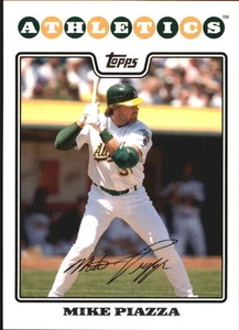 Juego de equipos de atletismo Oakland 2008 Topps 1 2 y actualización Piazza Carlos González radiocontrol 33 - Imagen 1 de 2