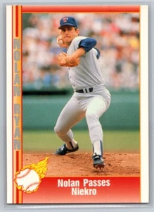 #188 Nolan Passes Niekro Texas Rangers 1993 Pacific Texas Express - Foto 1 di 2