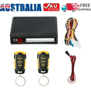 Remote Car Control Keyless Entry Central Door Locking Kit System Universal - Picture 1 of 6