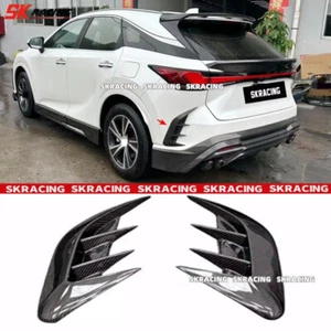 Kits de aletas divisores de parachoques trasero de fibra de carbono para Lexus RX350H RX450H 2023 - Imagen 1 de 24
