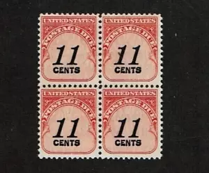 US, J102 Postage Due 11c B4, MNH - Picture 1 of 1