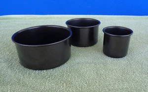 Set 3 Pezzi - Piccole Teglie da Forno Rotonde per Mini Torta a Tre Strati - Foto 1 di 4