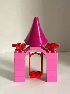 Set oscillante Lego Duplo fiori piante torretta mattoni casa parco scuola set - Foto 1 di 4