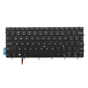 US Keyboard Backlit Black For Dell XPS 9370 9380 03CM18 3CM18 NSK-EN0BC - Picture 1 of 4