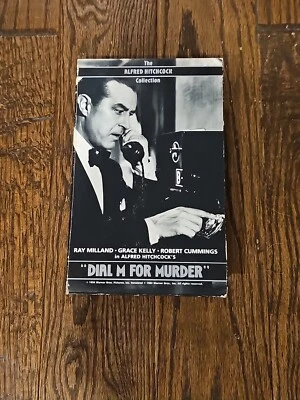 Dial M For Murder VHS Clamshell Alfred Hitchcock Collection 1991 Time Life Video - Image 1 of 4