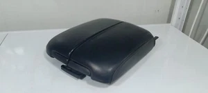 2012-2015 LEXUS LX570 CENTER CONSOLE LID ARMREST ARM REST BLACK LEATHER OEM - Picture 1 of 4
